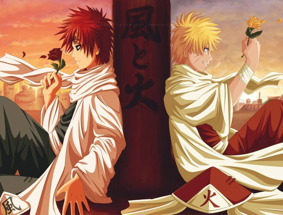 Gambar Wallpaper Naruto Gaara